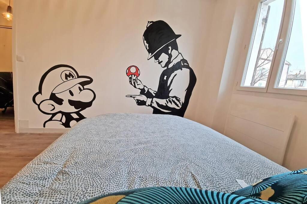 Gregbnb - T2 Design 43M2 - Toulon Est - Wifi Fibre - N2 Exteriör bild